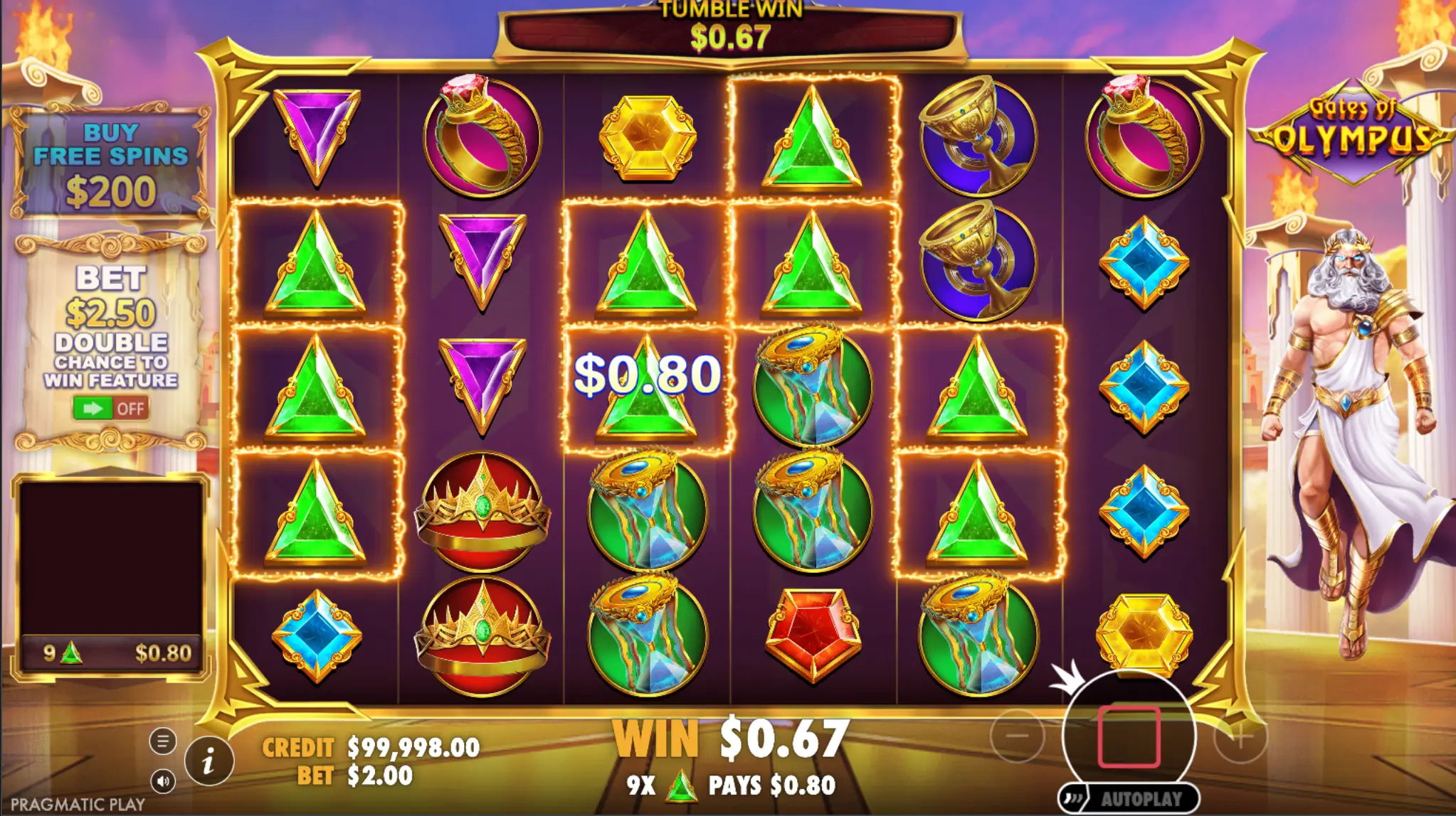 gates of olympus slot machine