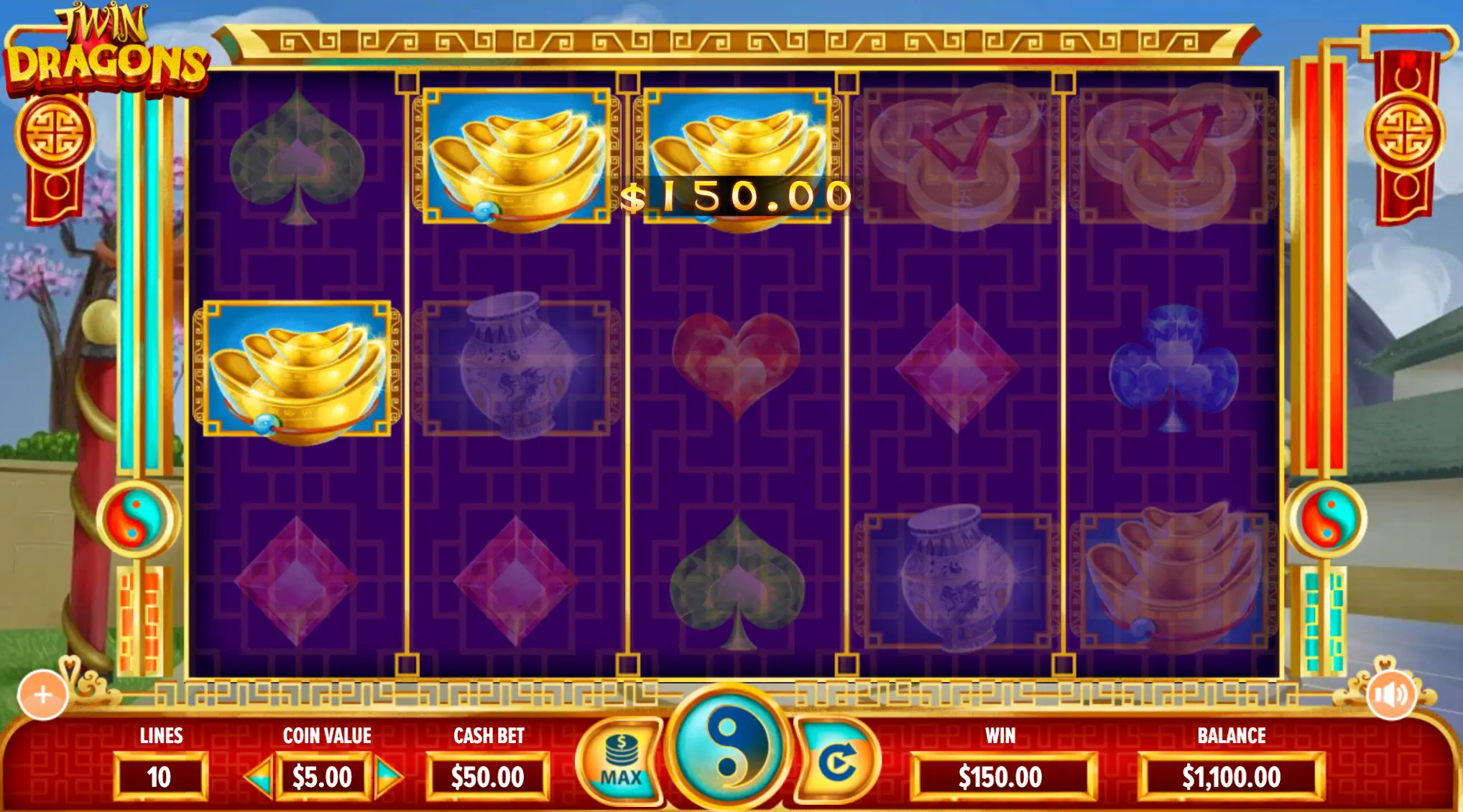 Twin Dragons slot machine